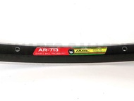 RIMS 700C 32H RIMS ARAYA AR 713 32 HOLE BLACK HITAM SILVER DOUBLE WALL