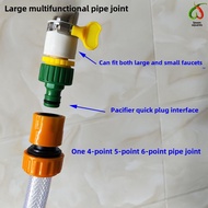Large faucet water pipe connector, household kitchen extension, transfer hose 4 minutes 5 minutes 6 