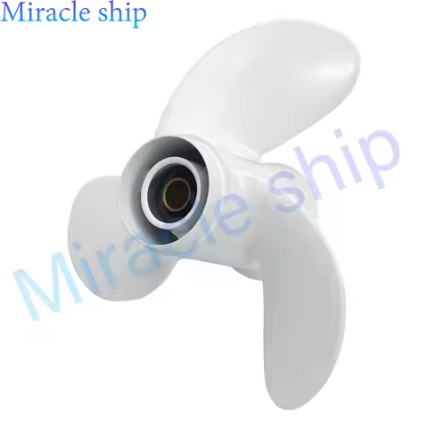 6G1-45943-00 Propeller 8 1/2x7 1/2-N Fit Yamaha Outboard Engine 6HP 8HP F6 F8 F9.9 Aluminum 7 Tooth 