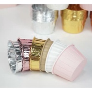 50pcs Cupcake Paper Cup | Muffin Paper Cup | Brown Cupcake Paper Cup | Gold Cupcake Paper Cup | Kert