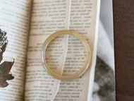 櫻花瑪瑙手鐲(奶黃色)