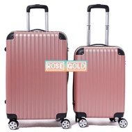 READY STOCK🔥🔥🔥 Beg Bagasi Roda plain travel luggage bag 20inch 24inch 28inci ABS material suitcase b