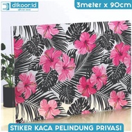 terbaru !!! (cod) 3m x 90cm stiker kaca film buram untuk jendela sandblast polos self adhesive per r