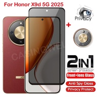 Screen Protector For Honor X9d X9c Smart X9 X9A X9B X9C 5G 2025 Private Tempered Glass Anti-Spy Full