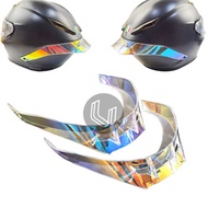 Accessories Colorful Spoiler for AGV Pista GP R/GP RR Full Face Motorcycle Helmet