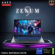 ABEX ZENUM 9 / i9-13900H / Nvidia RTX 4060 / 64GB RAM / 2TB SSD / 16" FHD Display / 165Hz Gaming Lap