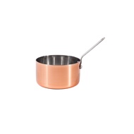 Mini Sauce Pan 9x5 cm. Red Gold Dia 9x5 cm W/Copper Plating S/S-HK220