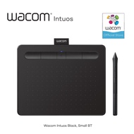 Wacom Intuos S Bluetooth Black/Berry/Pistachio (CTL-4100WL) แท็บเล็ตสำหรับวาดภาพกราฟฟิก เม้าส์ปากกา