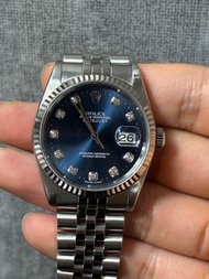 ✅罕有大鑽石💎原裝🔵藍面 ✅勞力士ROLEX DATEJUST  16234 ✅116234 16238 16018 ✅watch only-狀態極好-產量少-3135機芯✅ 實體交收🏠 -保證原裝正