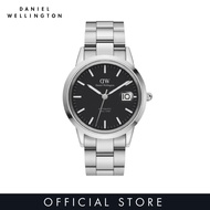 Daniel Wellington Iconic Link Automatic 40mm Silver - Watch for Men - Automatic Watch - DW Ofiicial - Authentic - Black Dial - Stainless Steel นาฬิกาผู้ชาย