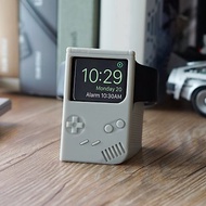 懷舊遊戲機 - Apple Watch手錶充電座 深灰/淺灰