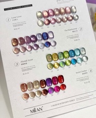 Cateye Milan 28สี สีแคทอาย สีเจล เล็บเจล