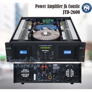 Power Amplifier Jk Coustic Jtd-2600