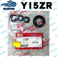 ARS Yamaha Y15ZR Y15 Oil Seal Set Gasket O-Ring Engine Set Overhaul Oil Seal Engine Complete Set