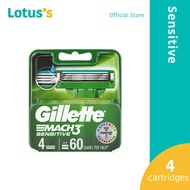 Gillette Mach3 Sensitive 4 Cartridges