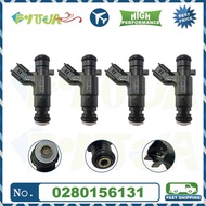 4pcs Fuel injector 0280156131 For Holden Captiva 3.2 Commodore VZ VE Statesman WE WL V6 3.6L V6 0 28