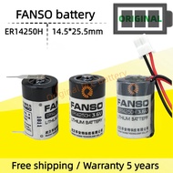 FANSO ER14250H battery PLC Programmer 3.6V Lithium Battery 1/2AA Instrument Battery LS14250