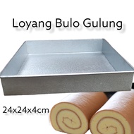 24x24x4 CM Roll Cake Pan Brownie Pan/ Bread Pan/ MANIS Torn Bread Pan/