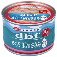 d.b.f - 白身吞拿魚+雞肉+飯 (150g) DBF 狗罐頭 D1531