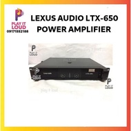 LEXUS AUDIO LTX-650 POWER AMPLIFIER