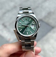 ✅超抵玩薄荷綠面💚💚✅ 勞力士 ROLEX DATEJUST 126200-0024 ✅126200✅2024年Nfc卡✅ 實體公司交收🏠保證原裝正貨✅