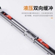 ♔Wooden Door Sliding Door Hanging Door Track Double Cushioning Slide Glass Sliding Door Slide Rail P
