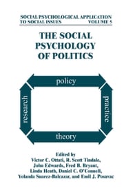The Social Psychology of Politics R. Scott Tindale