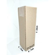 10 PCS CARDBOARD PACKING TUMBLER 7X7X23 CM B FLUTE NEW