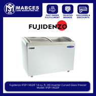 Fujidenzo IFSP-14GDF 14 cu. ft. HD Inverter Curved Glass Freezer