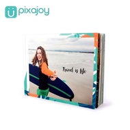 Pixajoy Photobook Softcover 6" x 8" Landscape / Portrait Photo Book, 24 pages