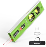 Huepar 3-in-1 Laser Level /65Ft Laser Distance Measure/Magnetic Torpedo Level 9 in Spirit Level with