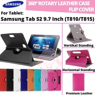 Samsung Galaxy Tab S2 9.7 9.7 Inch SM T810 T815 T819 T815Y T819Y Rotary Case Leather Flip Casing Boo