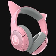 Razer Kraken 北海巨妖 Kitty V2 BT 無線藍牙 RGB 耳機麥克風（粉晶）（活動特惠）