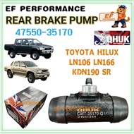 QHUK TOYOTA HILUX LN106 LN166 KDN190 SR REAR BRAKE PUMP 47550-35170 BELAKANG BREK