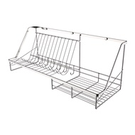 Chaixing HOME Stainless Steel Wall Mounted Dish Drainer Dante KASSA Model SS-19034 Size 60 Cm. Kitchen Accessories