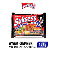 SUKSESS Mie Instan Goreng Ayam Geprek 126g