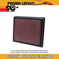 VW POLO 1.2/1.4/1.6(33-2997)-K&N AIR FILTER