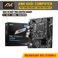 MSI PRO B760M-E DDR4 Mainboard
