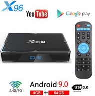 X96H 全志H6智慧安卓網路播放器 HDMI+HD電視機頂盒 5G/WIF 藍牙機上盒 穀歌play商店21923