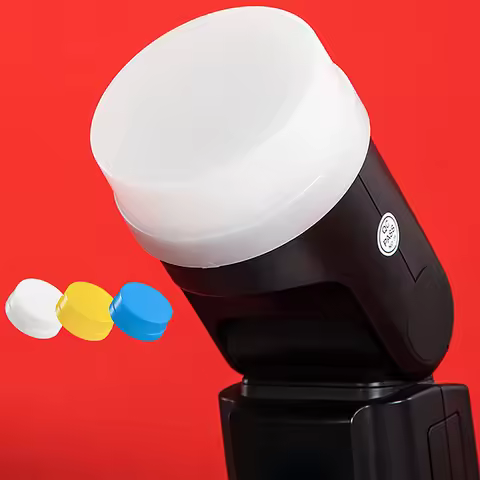 White Blue Yellow Diffuser Soft Box Case For V1 AD100Pro AD200 AD200Pro Speedlite Flash