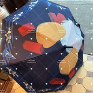 香港迪士尼樂園 HKDL 2026新款 米奇魔法師米奇幻想曲 Mickey's PhilharMagic唐老鴨pat pat 唐老鴨屁股 名場面 長遮 雨傘 晴雨兼用傘 遮光遮熱 防紫外線雨傘