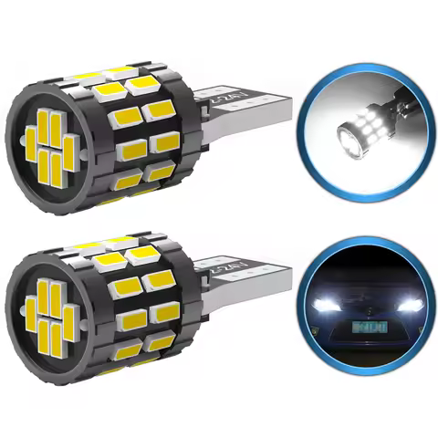 2x T10 W5W LED Canbus Bulb Car Clearance Parking Lights For BMW E60 E90 E91 E92 E36 E30 E39 E46 X5 E