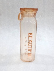 Botol kaca dengan seal anti bocor 500ml import glassware