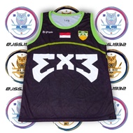 IBL 3X3 BASKETBALL Kit ORIGINAL Retro Vintage Rare Blockecore Basketball Sports Jersey - L