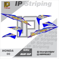 Motorcycle stickers – striping espBEAT – honda motorcycles – motorcycles – variation stickers – Raci