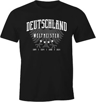 Men's Fan Shirt Germany Eagle World Cup 2018 Football World Cup Jersey, Eagle Black, X-Large