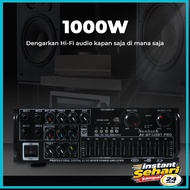 Sunbuck Audio Amplifier Bluetooth HiFi USB Adjustable USB MP3 FM 1000W - AV-MP326BT PRO - 7CSK5CBK