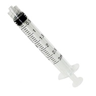 BD 3ml Syringe 5’s Slip Tip/Luer Lock