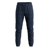DAVIE JONES [BE FEARLESS] กางเกงจ็อกเกอร์ผู้ชาย Slim Fit Joggers สีกรม DN0013