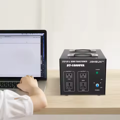 Voltage Converter Transformer, DT-10000 Step Up/Down Power Converter, 110V to 220V 220V to 110V Heav